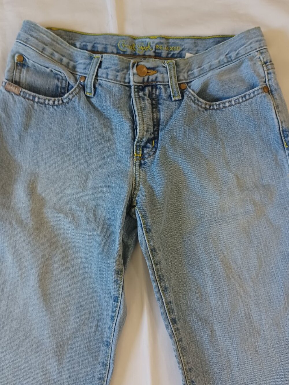 Cruel Girl Womens Jeans Relaxed Bootcut 100% Cotton Midrise Size 1 29x32.5 - Picture 3 of 16